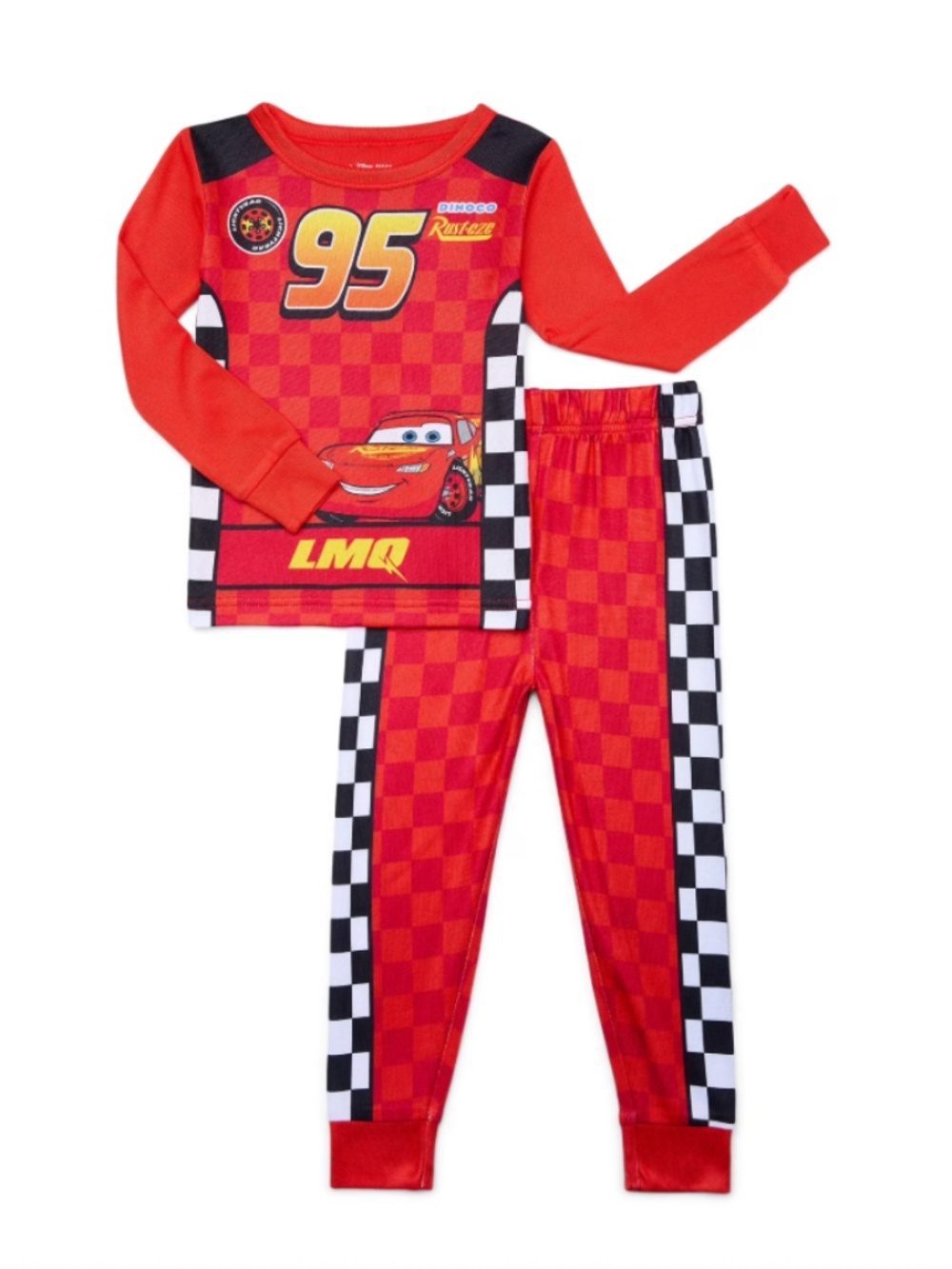 Cars Character Toddler Cosplay Sleepwear Set, 2-Piece